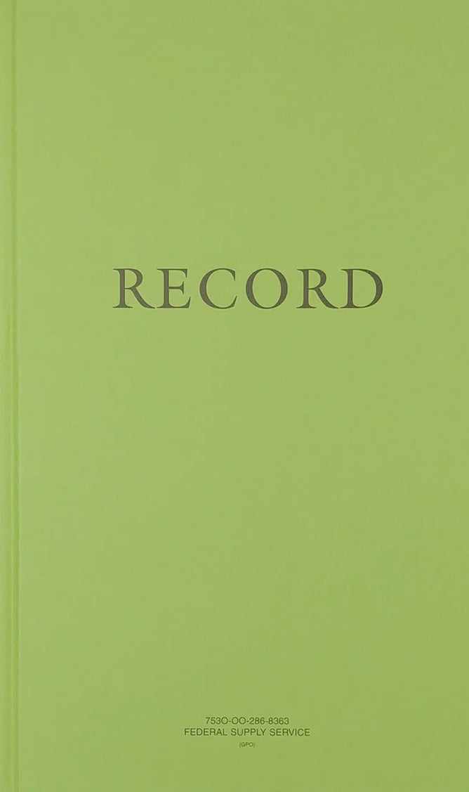 8363 Green Record Book