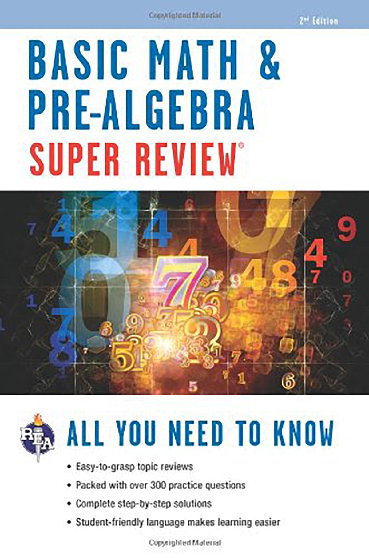 Victor S Basic Math Basic Math & Pre-Algebra Super Review: Comprehensive Guide with Over ...