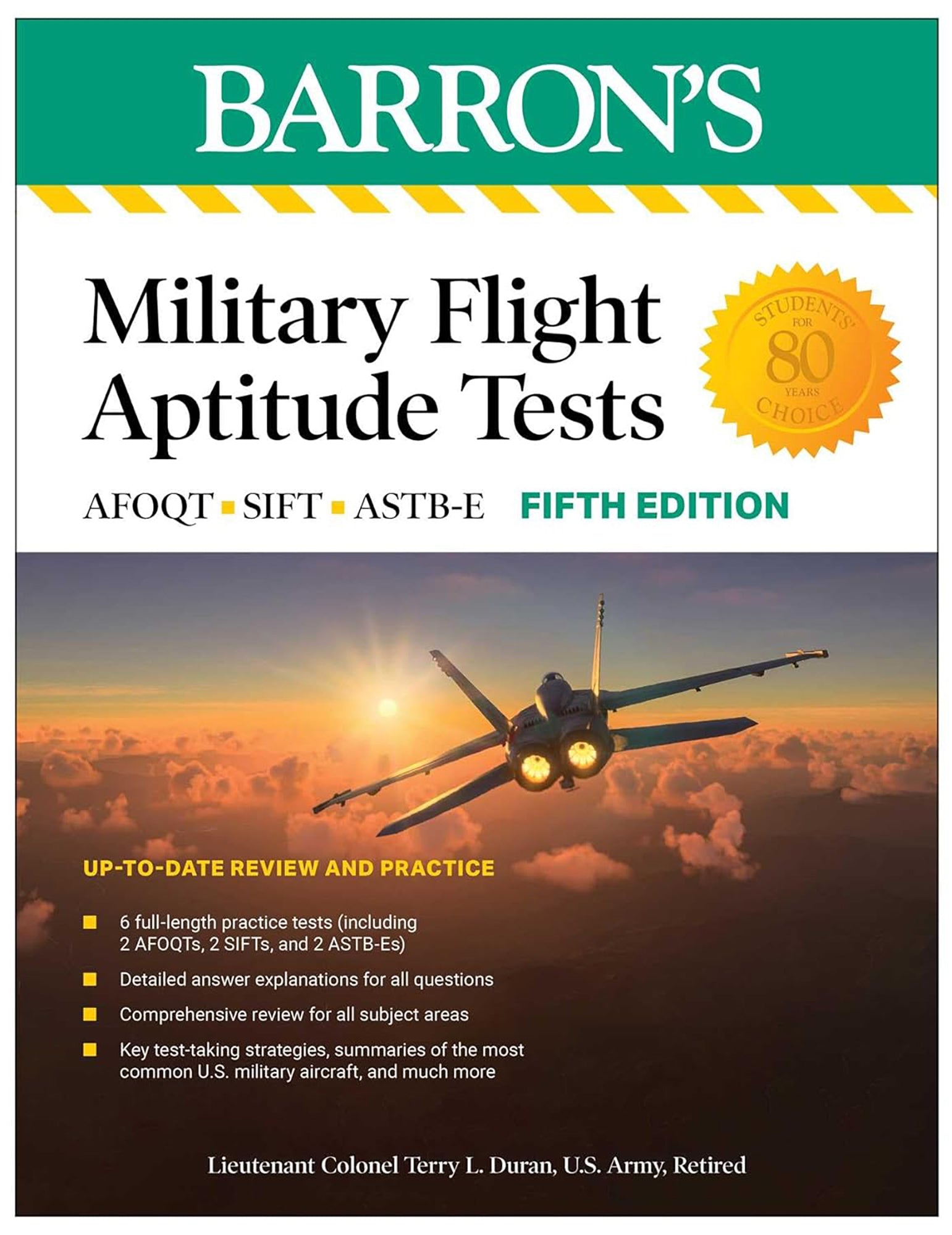 Barron s Military Flight Aptitude Tests AFOQT SIFT ASTB E Fifth Barron s military flight aptitude tests afoqt sift astb e fifth