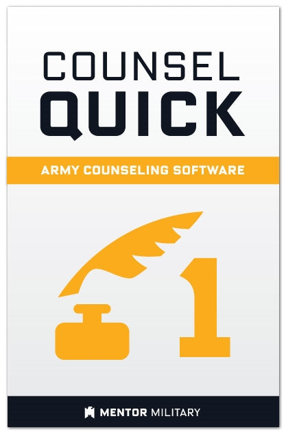 Counsel Quick: Volume 1 - Software for Army Developmental Counseling