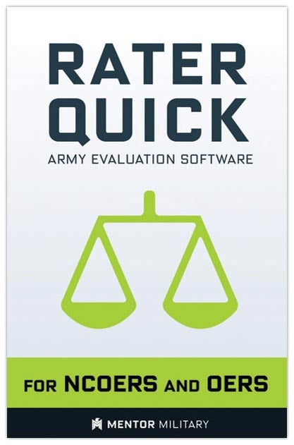 Rater Quick - NCOER & OER Evaluation Software